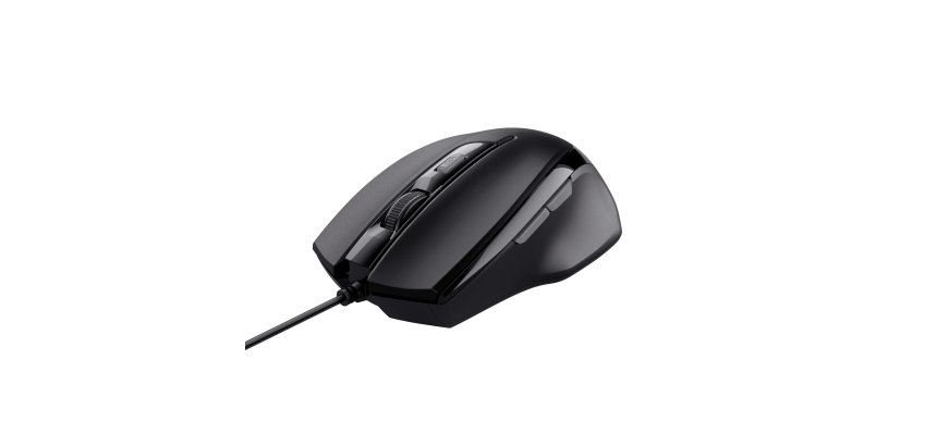 Trust Voca ratón Oficina mano derecha USB tipo A Óptico 2400 DPI