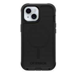 OtterBox Defender Series pour MagSafe pour Apple iPhone 16e/15/14/13, noir - produits livrés sans emballage