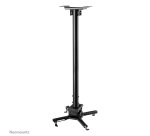 Neomounts CL25-550BL1 Support de plafond pour vidéoprojecteur - h74.5-114.5 cm - installation facile - orientable
