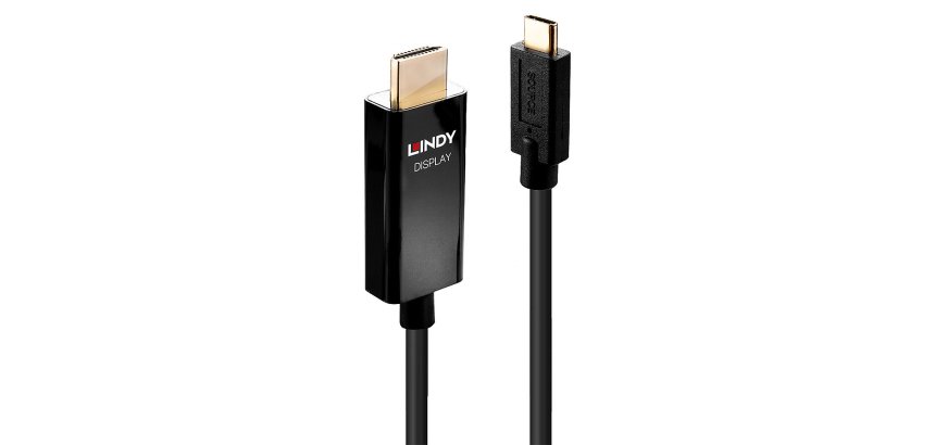 Lindy Câble adaptateur USB type C vers HDMI® 4K60 avec HDR, 1m