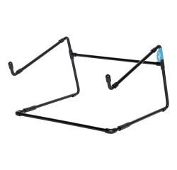 R-Go Tools Soporte para portátil R-Go Steel Office, apto para 10-22 pulgadas, negro