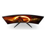 AOC G2 C32G2ZE/BK écran plat de PC 80 cm (31.5") 1920 x 1080 pixels Full HD LED Noir, Rouge