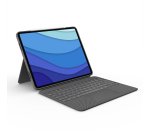 Logitech Combo Touch QWERTY Español Smart Connector Gris
