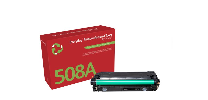Toner rigenerato EverydayTM di Xerox Nero compatibile con HP 508A (CF360A), Capacità standard