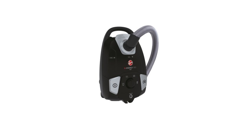 Hoover H-ENERGY 300 , Aspirapolvere a traino, 4L, 850W, Con sacchetto