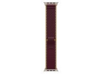 Apple Boucle Trail bordeaux 49 mm - M/L - Finition titane naturel