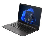 HP 240R G9 Intel® Core™ i3 i3-1315U Ordinateur portable 35,6 cm (14") Full HD 8 Go DDR4-SDRAM 256 Go SSD Wi-Fi 6 (802.11ax) Windows 11 Pro Noir