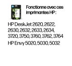 HP 304 - pack de 2 - couleur (cyan, magenta, jaune), noir pigmenté - original - cartouche d'encre