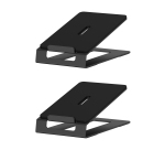 AISENS Soporte Universal De Sobremesa Para Altavoces, Negro