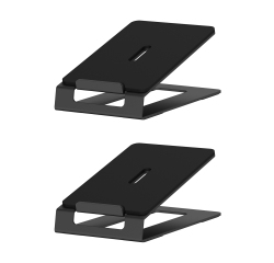 AISENS Soporte Universal De Sobremesa Para Altavoces, Negro