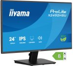 iiyama ProLite X2492HSU-B1 écran plat de PC 60,5 cm (23.8") 1920 x 1080 pixels Full HD LED Noir