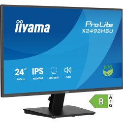 iiyama ProLite X2492HSU-B1 écran plat de PC 61 cm (24") 1920 x 1080 pixels Full HD LED Noir
