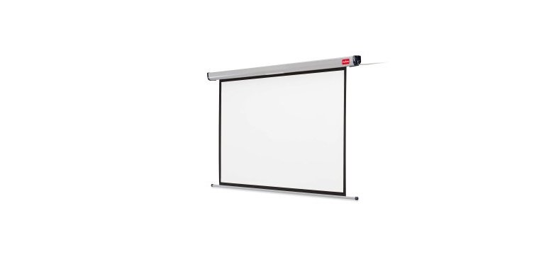 Ecran mural nobo format 16/10e dimension 150x101cm    mecanisme manuel