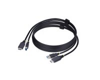 StarTech.com Câble KVM HDMI de 1,8m et USB 5Gbps, 4K 60Hz, Câble Combo HDMI 2.0 et USB pour Commutateurs/Switchs KVM