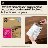 HP 937e Cartouche d’encre authentique Magenta EvoMore