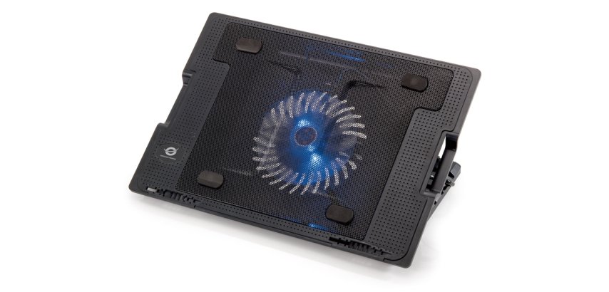 Conceptronic Base plegable de refrigeración para equipos portátiles
