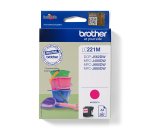 Brother LC221M inktcartridge 1 stuk(s) Origineel Magenta