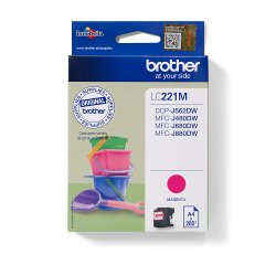 Brother LC221M ink cartridge 1 pc(s) Original Magenta