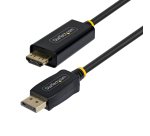 StarTech.com 1m DisplayPort-auf-HDMI-Adapterkabel mit Verriegelungssteckern, 4K 60Hz, HDR, unidirektionaler DP-zu-HDMI-Videokonverter, DP Desktop zu HDMI Monitor