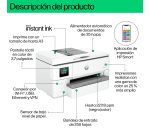 HP OfficeJet Pro 9720e Inalámbrico All-in-One Color Impresora, Impresión a doble cara; Copiadora y escáner