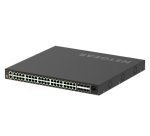 NETGEAR GSM4248P Géré L2/L3/L4 Gigabit Ethernet (10/100/1000) Connexion Ethernet, supportant l'alimentation via ce port (PoE) Noir