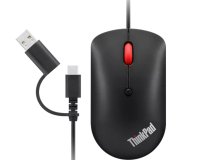 Lenovo 4Y51D20850 souris Bureau Ambidextre USB Type-C Optique 2400 DPI