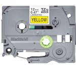 Brother TZE-631S nastro per etichettatrice Nero su giallo
