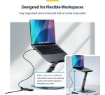 StarTech.com 4-Port USB-C Hub, 5Gbps, Bus Powered, USB-C to 4x USB-A Mini Hub, Extra Long 2ft/61cm Host Cable, PCR Plastic, Portable Desktop / Laptop USB Hub