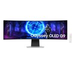 Samsung G95SD écran plat de PC 124,5 cm (49") 5120 x 1440 pixels Dual QHD OLED Argent