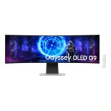 Samsung S49DG954SU écran plat de PC 124,5 cm (49") 5120 x 1440 pixels Dual QHD OLED Argent