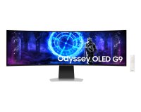 Samsung S49DG950SU écran plat de PC 124,5 cm (49") 5120 x 1440 pixels Dual QHD OLED Argent