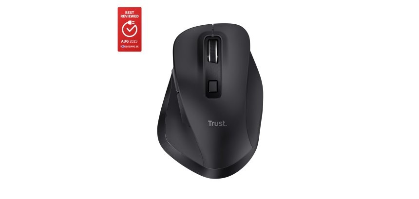 Trust Fyda ratón Oficina mano derecha RF Wireless + Bluetooth Óptico 2400 DPI