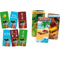 Jeu interdacta fractodingo cm1-cm2 102 cartes