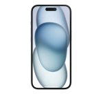OtterBox Premium Glass Antimicrobial Series voor Apple iPhone 15, Transparant