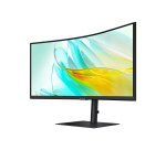 Samsung S65UC écran plat de PC 86,4 cm (34") 3440 x 1440 pixels UltraWide Quad HD LCD Noir
