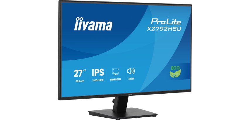 iiyama ProLite X2792HSU-B1 PC flat screen 68.6 cm (27") 1920 x 1080 pixels Full HD LED Black