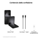 Samsung Galaxy Z Flip7 FE Smartphone AI, RAM 8GB, 256GB, Display 3,4" Super AMOLED/6,7" Dynamic AMOLED 2X, Fotocamera 50MP, Black