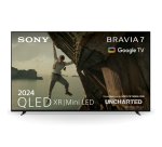 Sony BRAVIA 7 QLED (XR l Mini LED) 75 pollici 4K HDR Google Smart TV (2024) | Gaming menu per PlayStation 5, IMAX Enhanced, Dolby Vision Atmos, Chromecast, AirPlay, 120Hz 75XR70