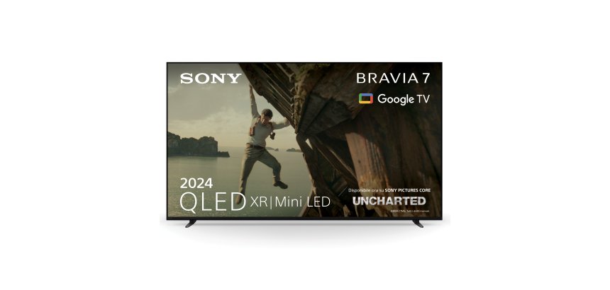Sony BRAVIA 7 QLED (XR l Mini LED) 75 pollici 4K HDR Google Smart TV (2024) | Gaming menu per PlayStation 5, IMAX Enhanced, Dolby Vision Atmos, Chromecast, AirPlay, 120Hz 75XR70
