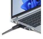 StarTech.com Adaptateur USB-C vers USB-A, Coudé à Droite, USB 5Gbps, 3A, Convertisseur USB-C Mâle vers USB-A Femelle, Boîtier Métallique Durable - Compatible Thunderbolt