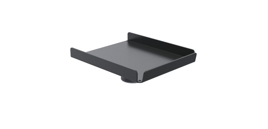Ergonomic Solutions SpacePole POS SPV3101-02 accessoire de système de paiement en point de vente Noir Métal
