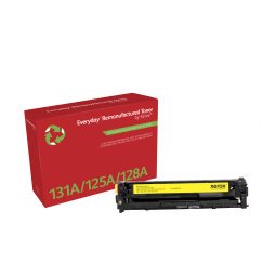 Remanufacturé Everyday Toner remanufacturé Jaune Everyday™ de Xerox compatible avec HP 131A (CF212A), Capacité standard