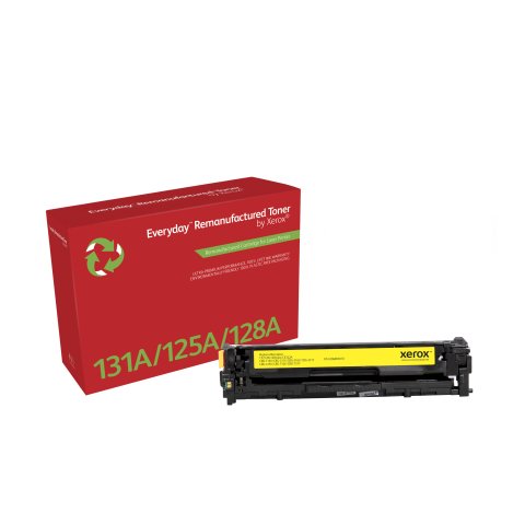 Tóner Everyday™ Amarillo remanufacturado de Xerox es compatible con HP 131A (CF212A), Capacidad estándar