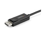 StarTech.com Câble Adaptateur USB-C vers DisplayPort 1.4 8K 60Hz/4K - Câble Vidéo Bidirectionnel DP vers USB-C ou USB-C vers DP Réversible -HBR3/HDR/DSC - Câble Moniteur USB Type-C/TB3