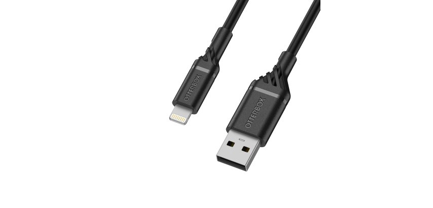 OtterBox Cable USB A-Lightning 1M, noir