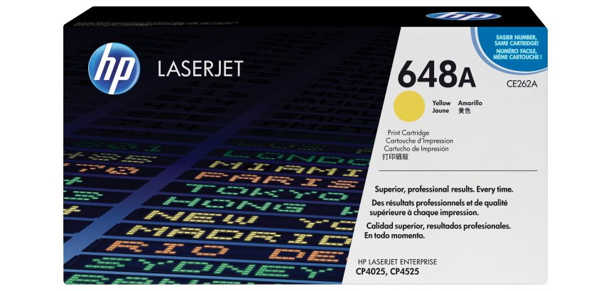 HP 648A toner LaserJet jaune authentique
