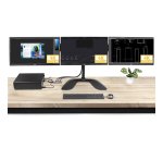 StarTech.com Hub MST à 3 Ports - DisplayPort vers 3x HDMI, Trois Moniteurs 4K 60Hz, Adaptateur Vidéo Multi-Moniteur DP 1.4, Câble Intégré de 30 cm, Alimentation USB, Windows Uniquement