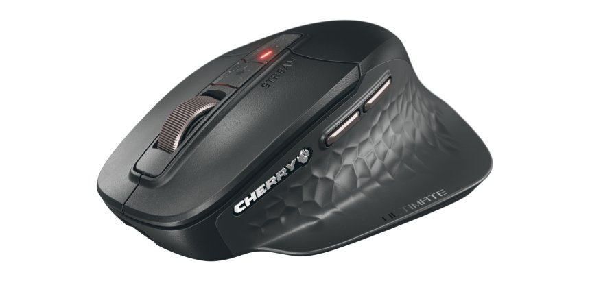 CHERRY Stream mouse ultimate souris Universel Droitier RF Wireless + Bluetooth + USB Type-C 4000 DPI