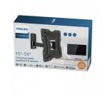 Philips Support mural articulé pour écrans plats de 15’’ à 55’’