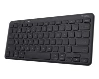 Trust Lyra clavier Maison Bluetooth AZERTY Français Noir
